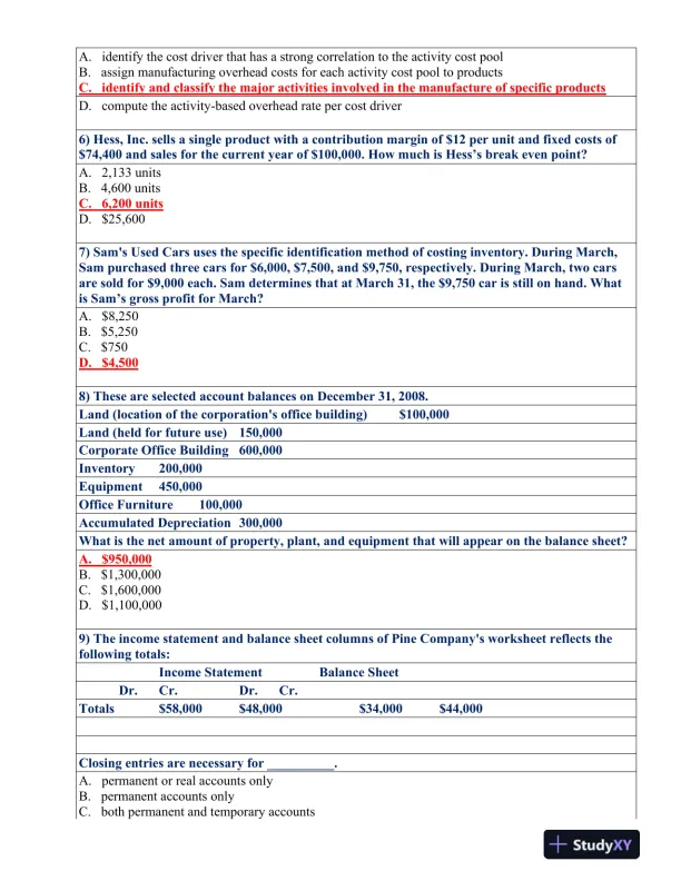 Accounting and Economic Analysis: Activity-Based Costing, Financial Principles, and Oligopoly Market Dynamics - Page 3 preview image