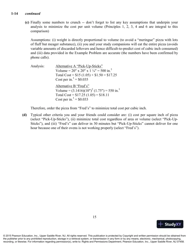 Solution Manual For Engineering Economy, 16th Edition - Page 16 preview image