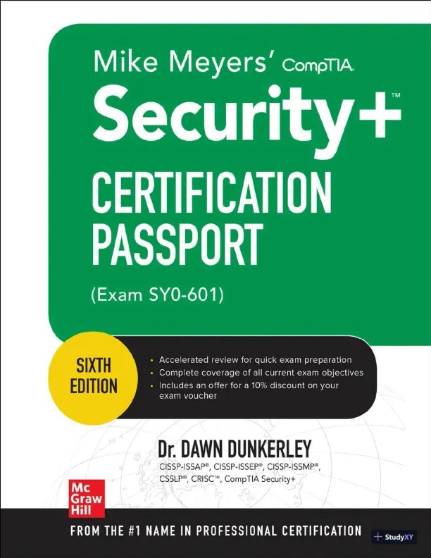 Mike Meyers CompTIA Security+ Certification Passport, Exam SY0-601, 6th Edition (2021) - Page 1 preview image