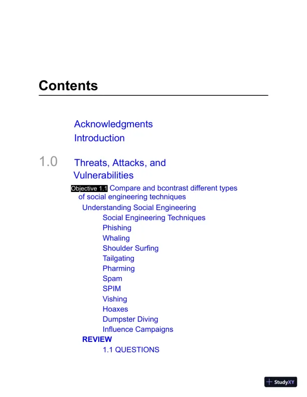 Mike Meyers CompTIA Security+ Certification Passport, Exam SY0-601, 6th Edition (2021) - Page 12 preview image