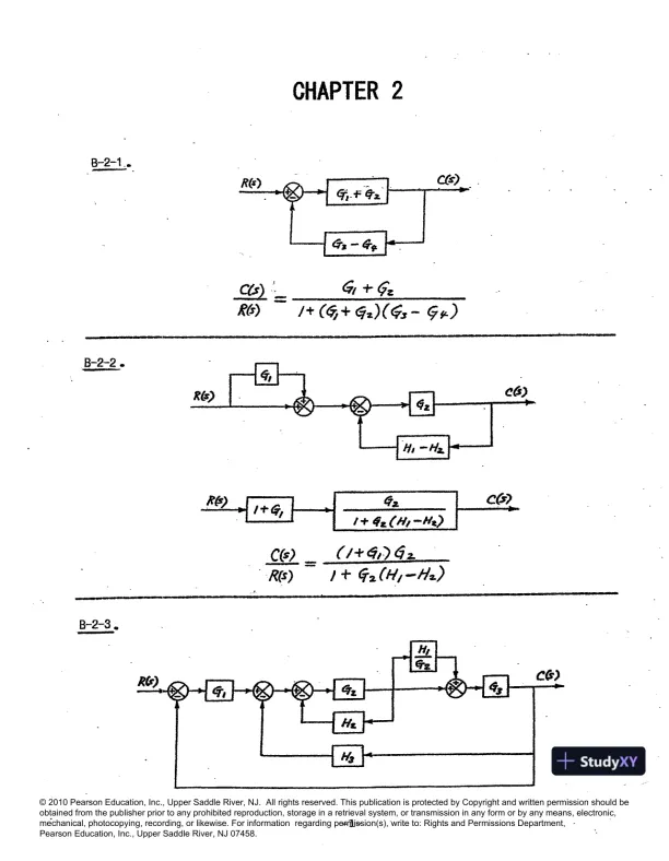Solution Manual For Modern Control Engineering, 5th Edition - Page 1 preview image