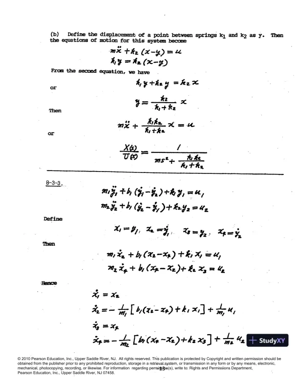 Solution Manual For Modern Control Engineering, 5th Edition - Page 14 preview image