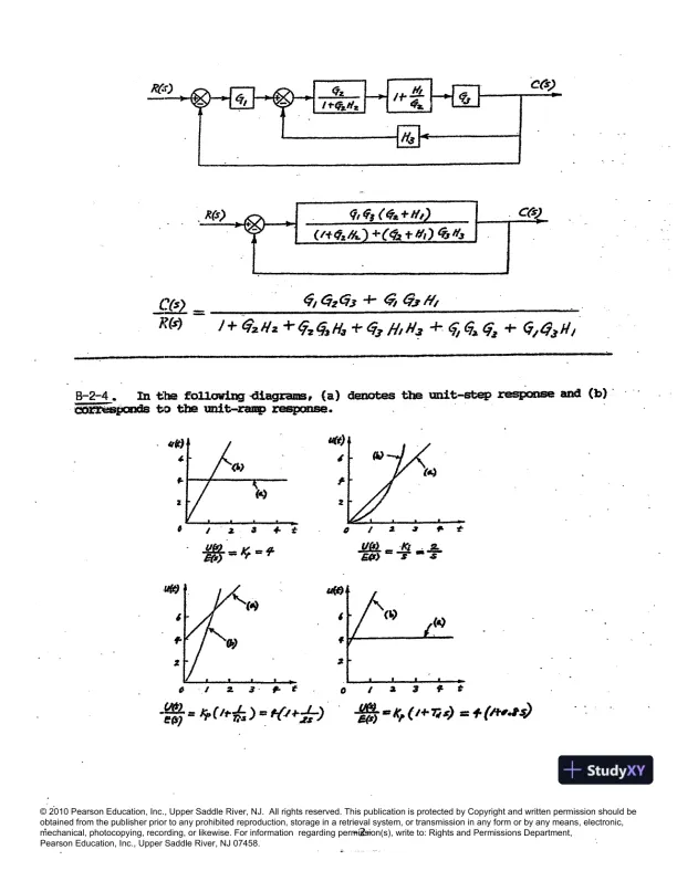 Solution Manual For Modern Control Engineering, 5th Edition - Page 3 preview image