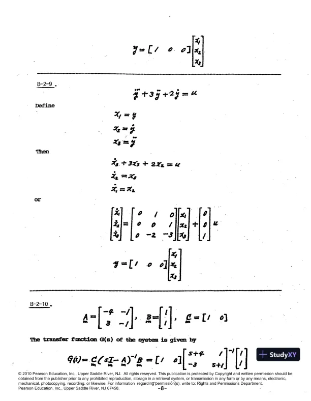Solution Manual For Modern Control Engineering, 5th Edition - Page 9 preview image