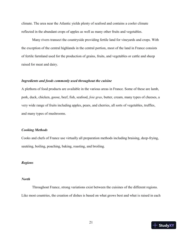 Class Notes for International Cooking: A Culinary Journey, 3rd Edition - Page 26 preview image