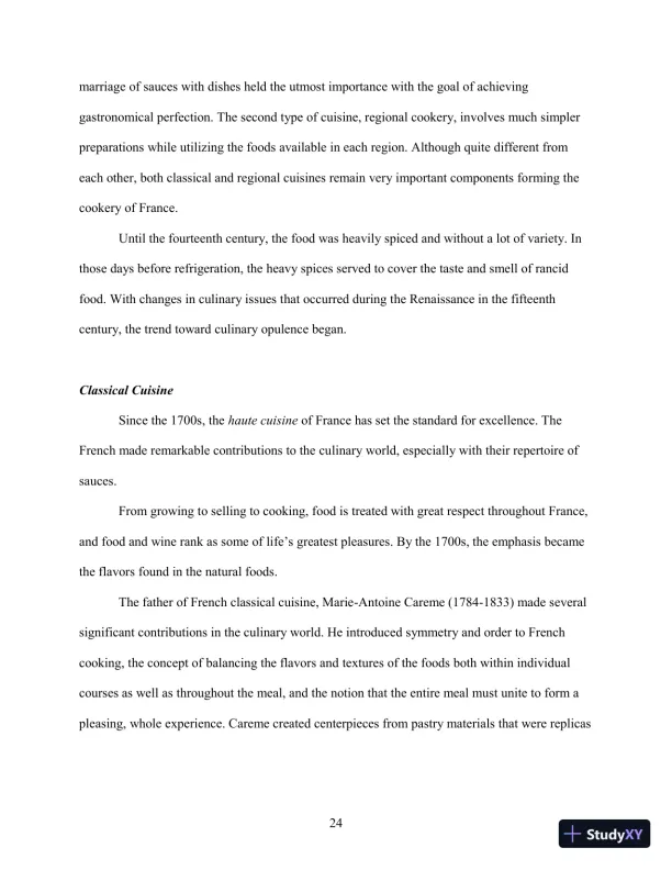 Class Notes for International Cooking: A Culinary Journey, 3rd Edition - Page 29 preview image