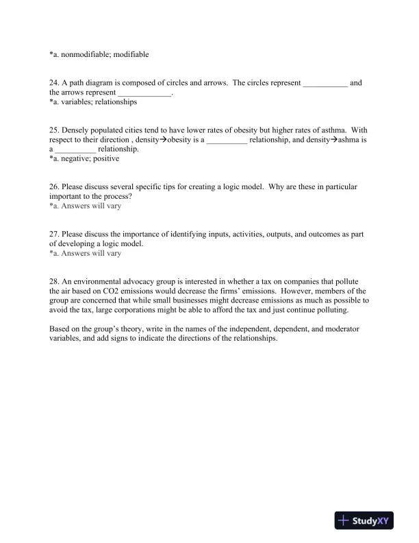 Research Methods in Practice: Strategies for Description and Causation Second Edition Test Bank - Page 15 preview image