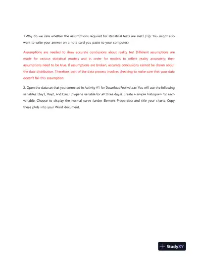 BTM8107-8 Week 2 Understanding and Exploring Assumptions Correct Answers - Page 4 preview image