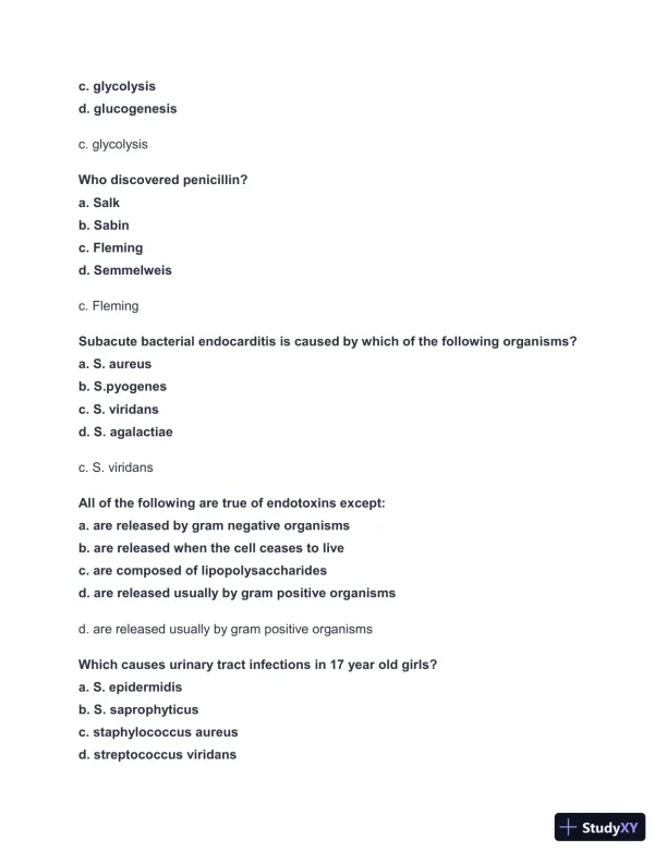 2024-2025 NBCE - Part 1 Practice test with Answers (336 Solved Questions) - Page 13 preview image