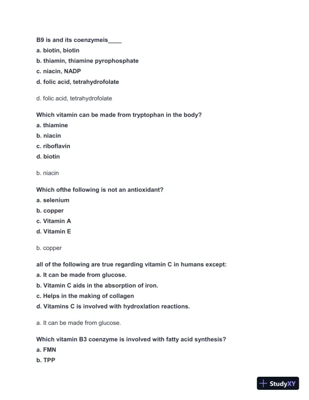 2024-2025 NBCE - Part 1 Practice test with Answers (336 Solved Questions) - Page 15 preview image