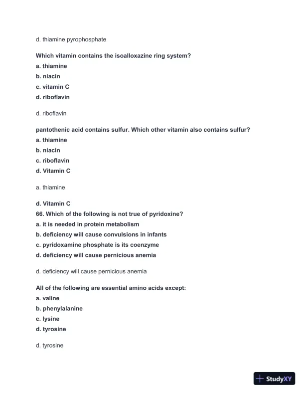 2024-2025 NBCE - Part 1 Practice test with Answers (336 Solved Questions) - Page 17 preview image