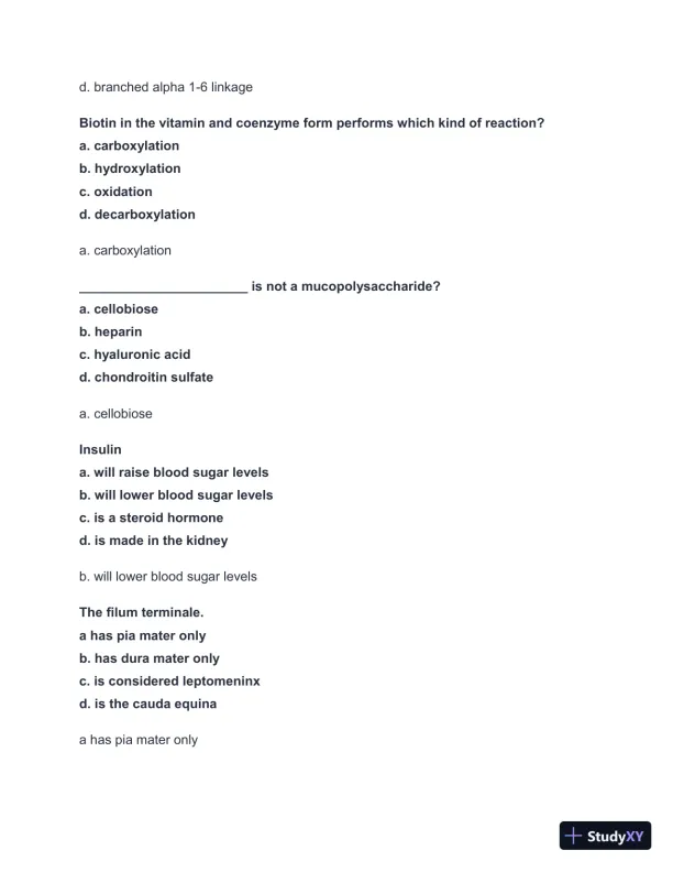 2024-2025 NBCE - Part 1 Practice test with Answers (336 Solved Questions) - Page 20 preview image
