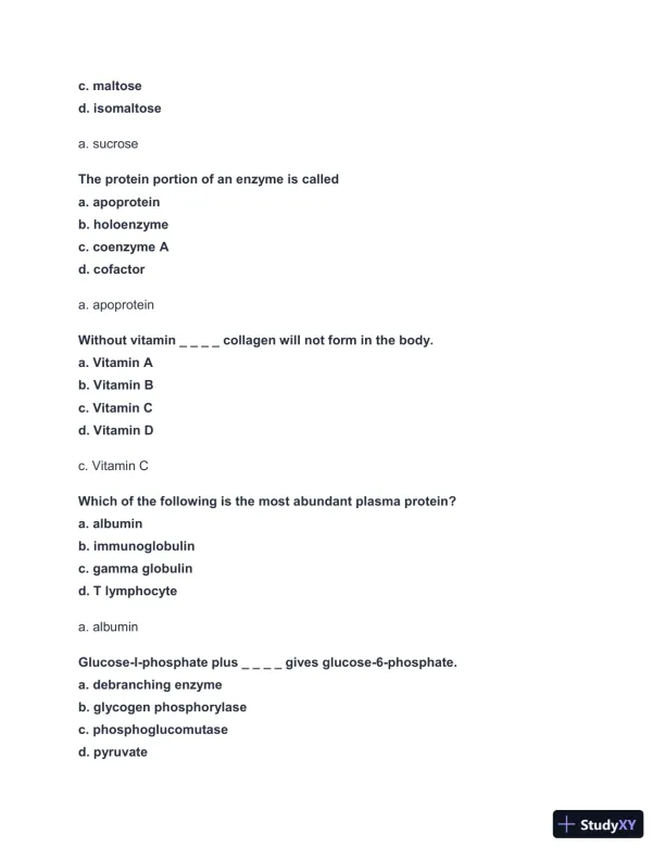 2024-2025 NBCE - Part 1 Practice test with Answers (336 Solved Questions) - Page 8 preview image
