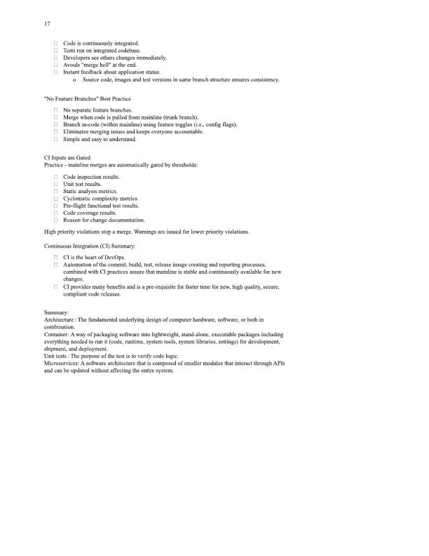 DevOps and Its Importance Study Notes - Page 17 preview image
