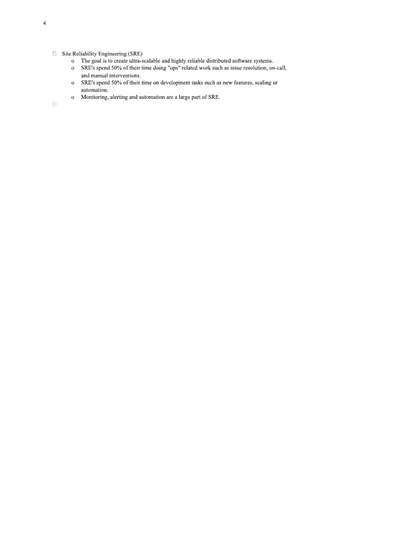 DevOps and Its Importance Study Notes - Page 4 preview image
