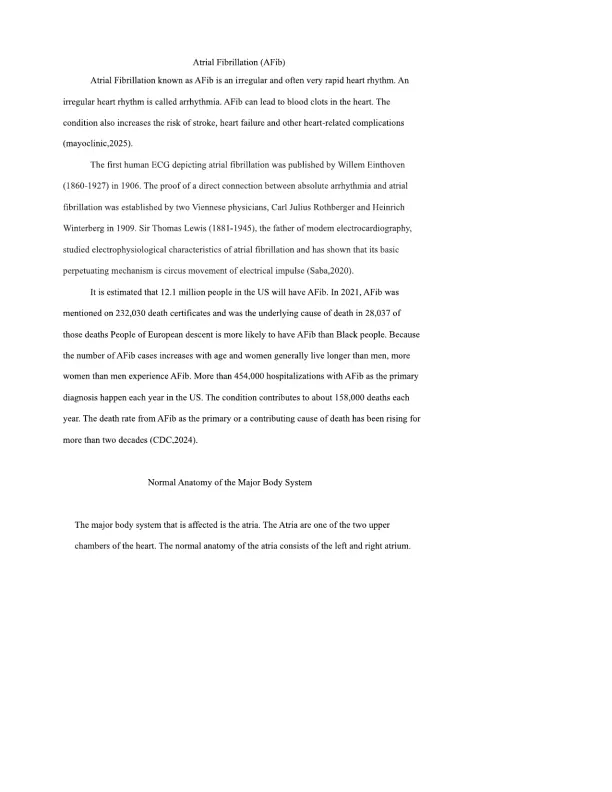 Atrial Fibrillation - Page 2 preview image