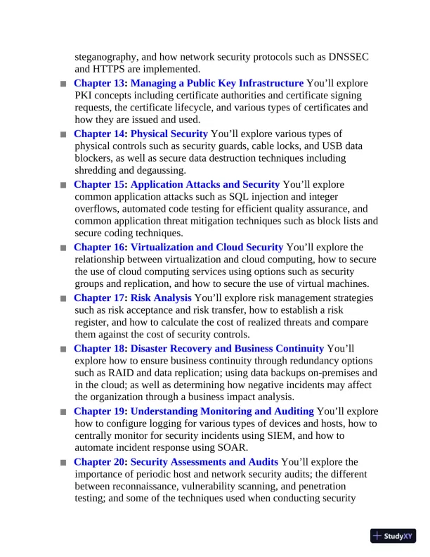 CompTIA Security+ Certification SY0-601 Practice Exams, 4th Edition (2021) - Page 21 preview image
