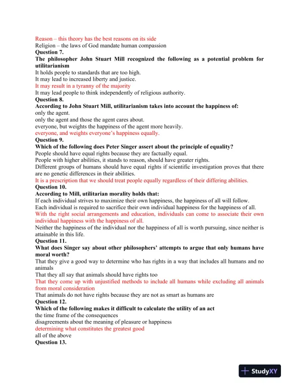 PHI 208 Week 2 Quiz: 2 Sets - Page 3 preview image