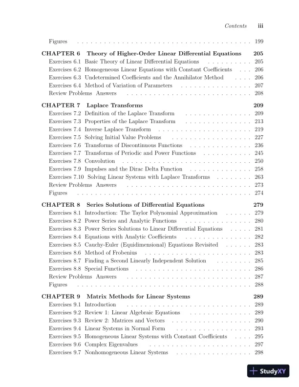 Solution Manual for Fundamentals of Differential Equations, 9th Edition - Page 5 preview image