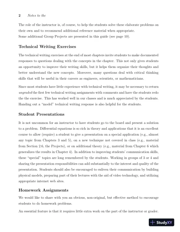 Solution Manual for Fundamentals of Differential Equations, 9th Edition - Page 8 preview image