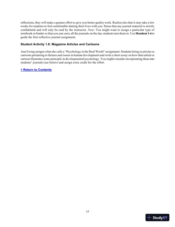 Class Notes for Development Across the Life Span, 8th Edition - Page 19 preview image