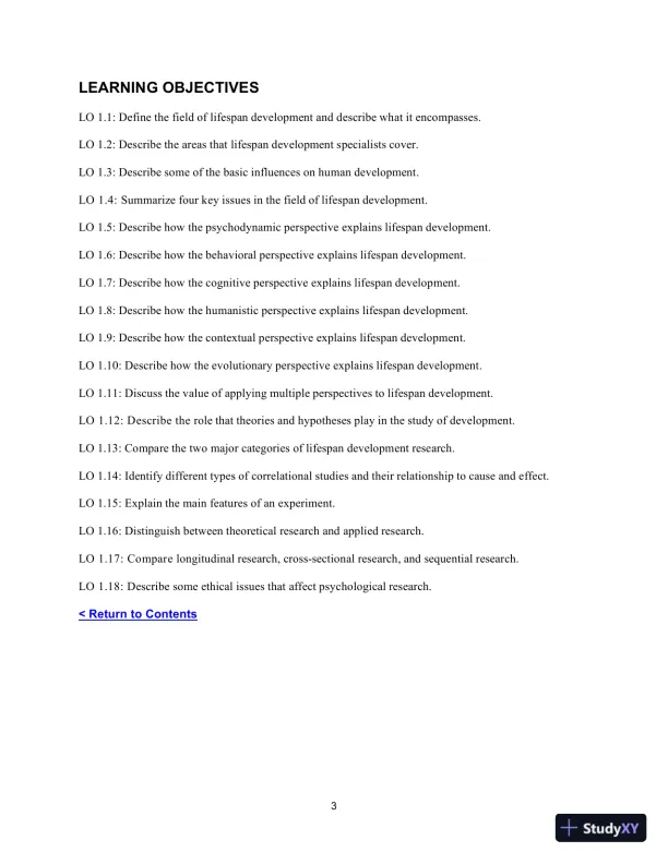 Class Notes for Development Across the Life Span, 8th Edition - Page 5 preview image