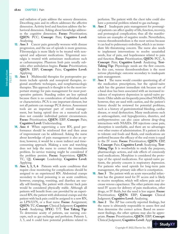 Prioritization, Delegation, and Assignment: Practice Exercises for the NCLEX-RN® Examination (2021) - Page 31 preview image