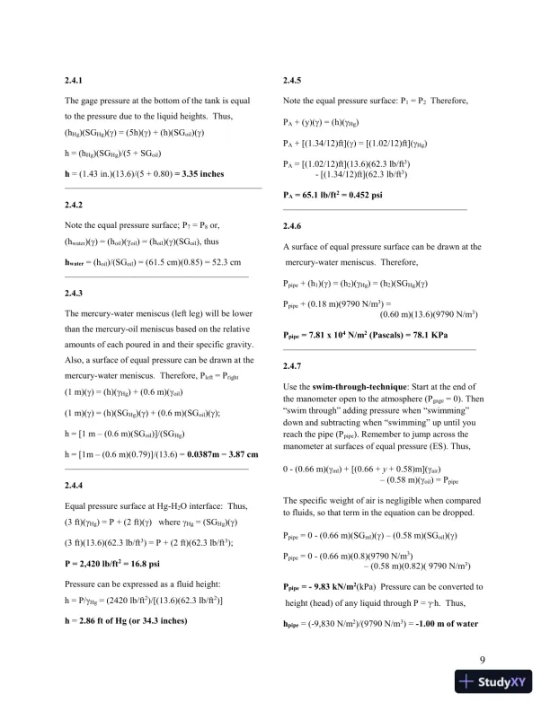 Solution Manual for Fundamentals of Hydraulic Engineering Systems, 5th Edition - Page 12 preview image