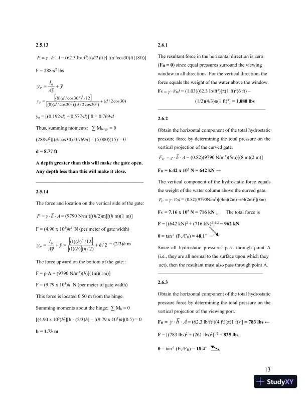 Solution Manual for Fundamentals of Hydraulic Engineering Systems, 5th Edition - Page 16 preview image