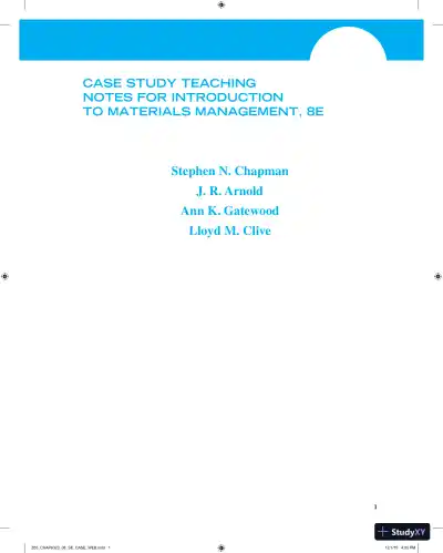 Revision Notes for Introduction to Materials Management, 8th Edition - Page 1 preview image