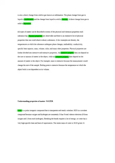 TEAS 7 Chemistry Review  - Page 3 preview image