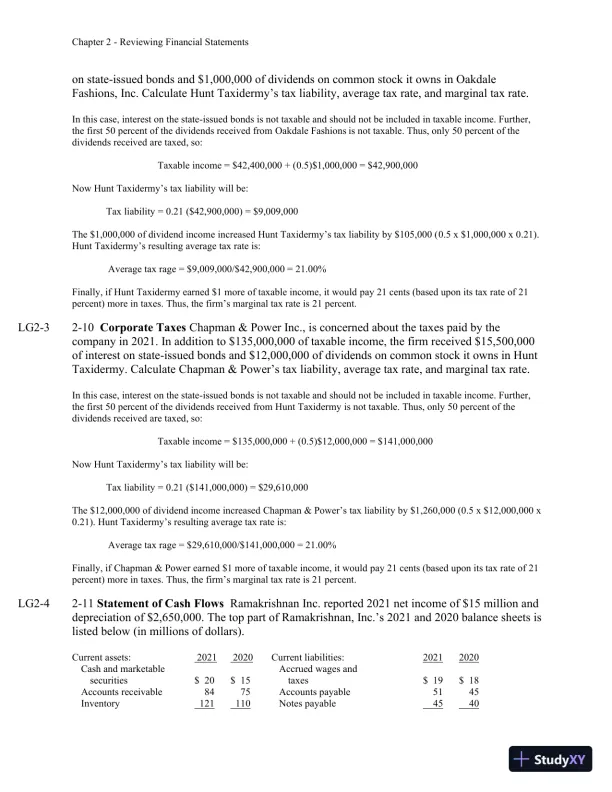 Solution Manual For Finance: Applications and Theory, 5th Edition - Page 11 preview image