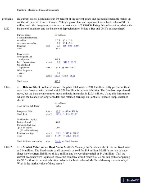 Solution Manual For Finance: Applications and Theory, 5th Edition - Page 14 preview image
