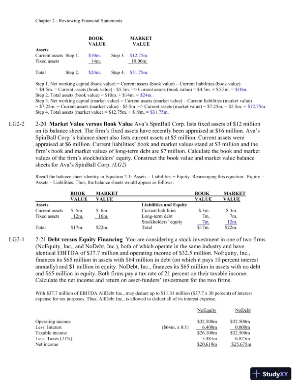 Solution Manual For Finance: Applications and Theory, 5th Edition - Page 15 preview image