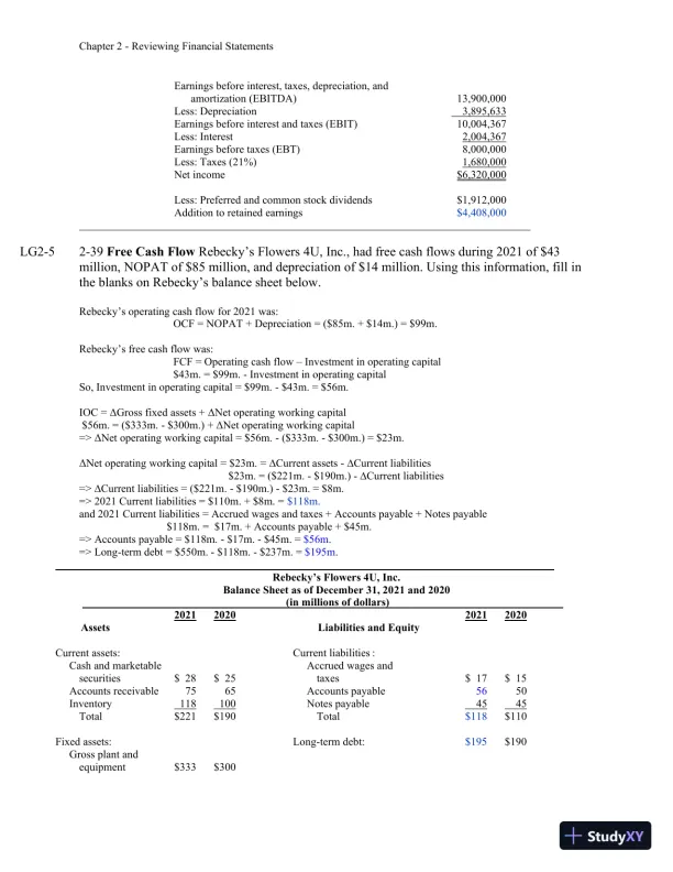 Solution Manual For Finance: Applications and Theory, 5th Edition - Page 28 preview image