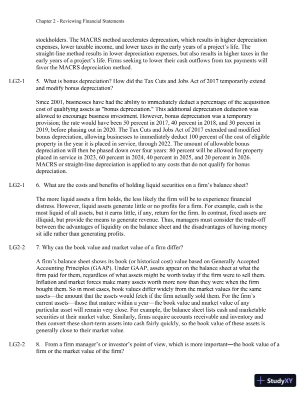 Solution Manual For Finance: Applications and Theory, 5th Edition - Page 3 preview image