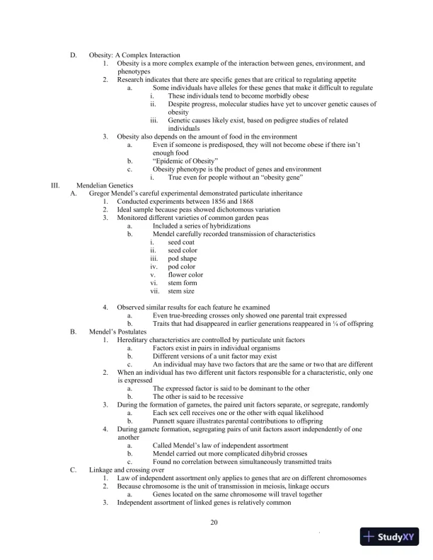 Class Notes for Exploring Biological Anthropology: The Essentials, 4th Edition - Page 23 preview image