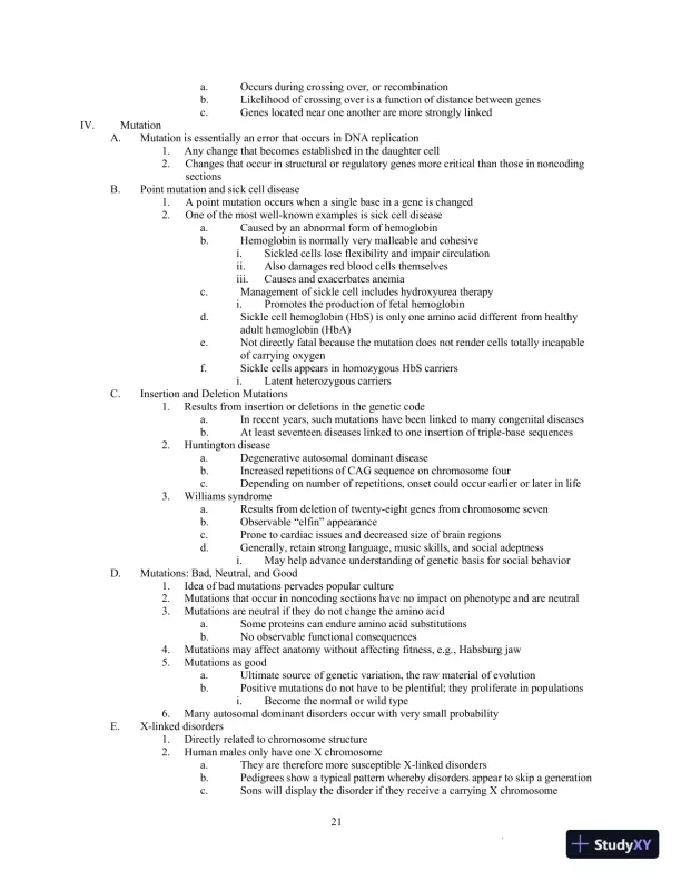 Class Notes for Exploring Biological Anthropology: The Essentials, 4th Edition - Page 24 preview image