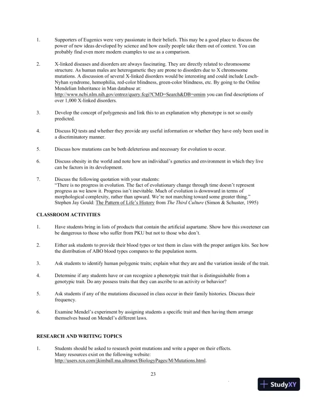 Class Notes for Exploring Biological Anthropology: The Essentials, 4th Edition - Page 26 preview image