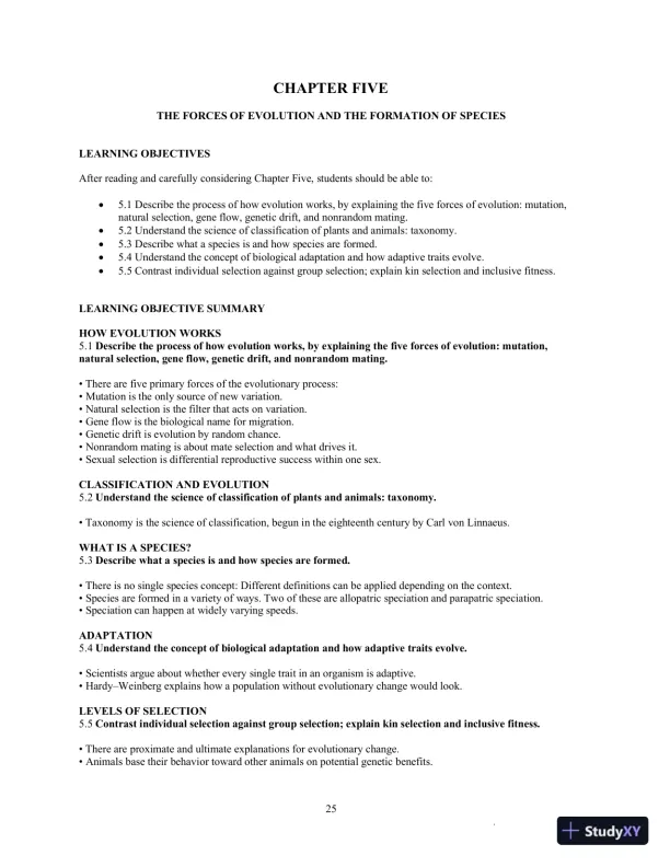 Class Notes for Exploring Biological Anthropology: The Essentials, 4th Edition - Page 28 preview image