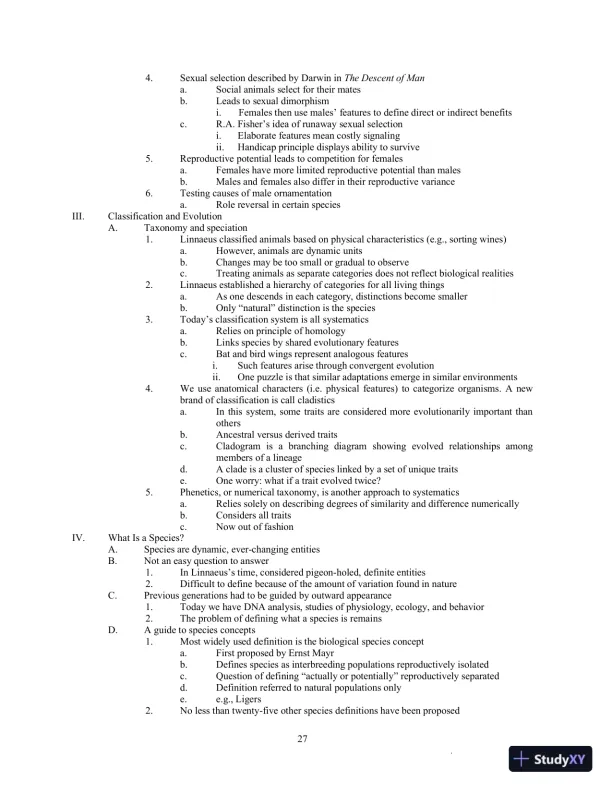 Class Notes for Exploring Biological Anthropology: The Essentials, 4th Edition - Page 30 preview image