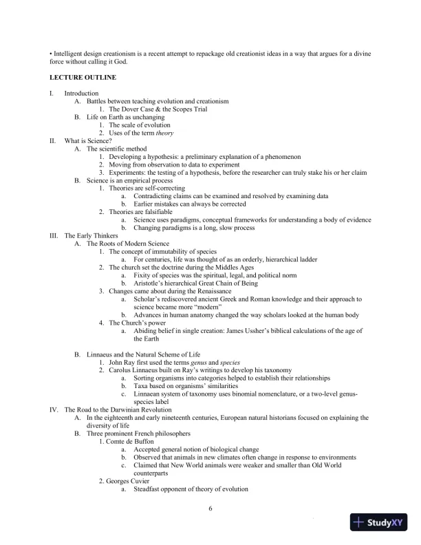 Class Notes for Exploring Biological Anthropology: The Essentials, 4th Edition - Page 9 preview image