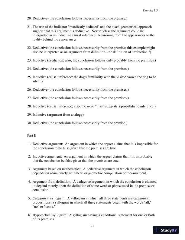 A Concise Introduction to Logic, 11th Edition Solution Manual - Page 12 preview image