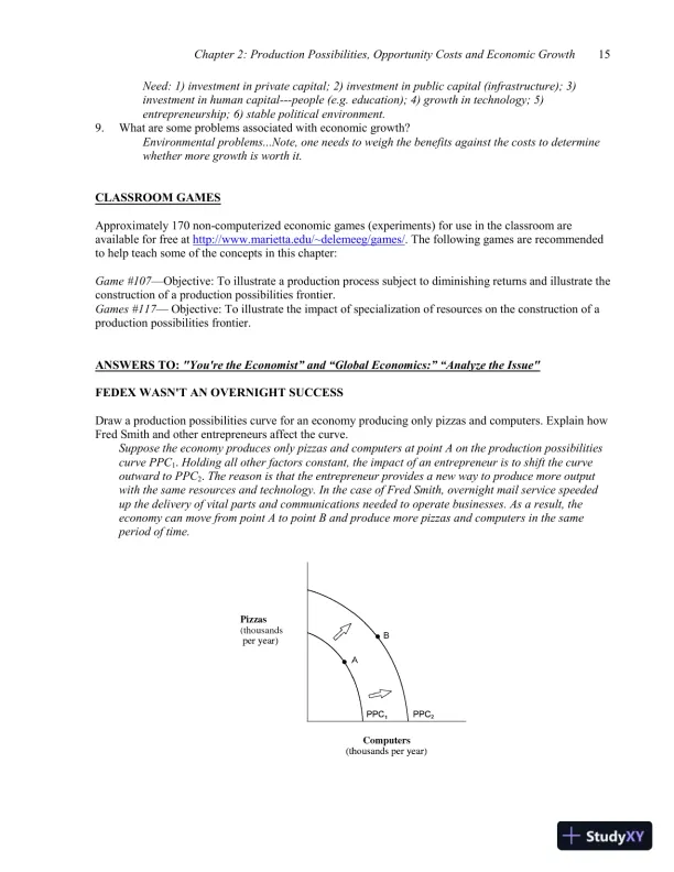 Economics for Today, 8th Edition Solution Manual - Page 16 preview image