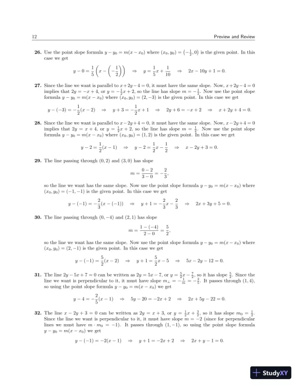 Test Bank for Calculus For Biology and Medicine , 4th Edition - Page 13 preview image