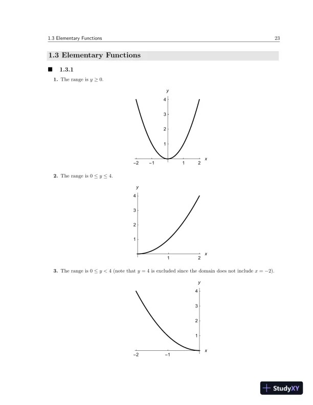 Test Bank for Calculus For Biology and Medicine , 4th Edition - Page 24 preview image