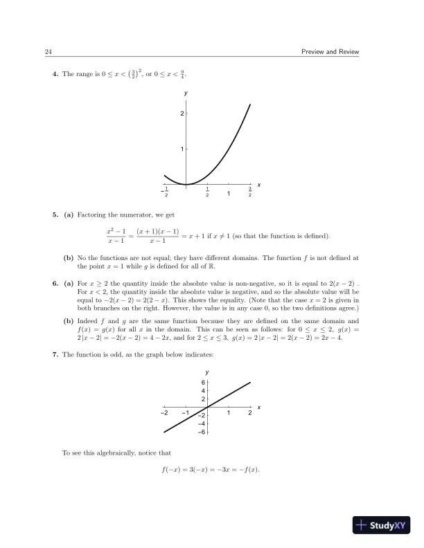 Test Bank for Calculus For Biology and Medicine , 4th Edition - Page 25 preview image