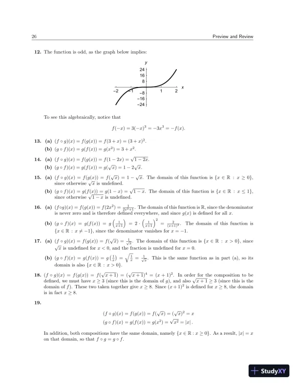 Test Bank for Calculus For Biology and Medicine , 4th Edition - Page 27 preview image