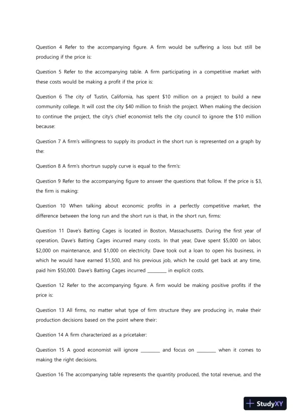 Liberty University ECON 213 Quiz 9 Complete Solutions Correct Answers Key - Page 4 preview image