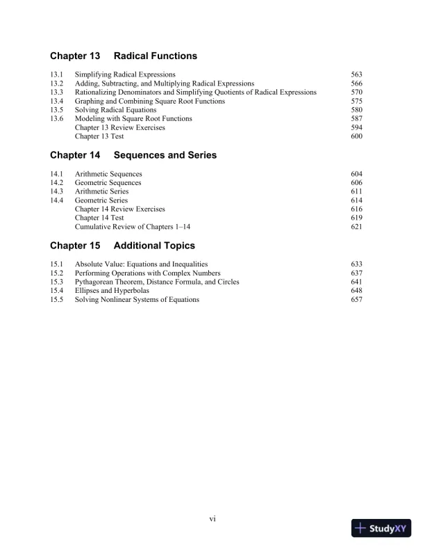 Solution Manual for Elementary and Intermediate Algebra: Functions and Authentic Applications, 3rd Edition - Page 6 preview image